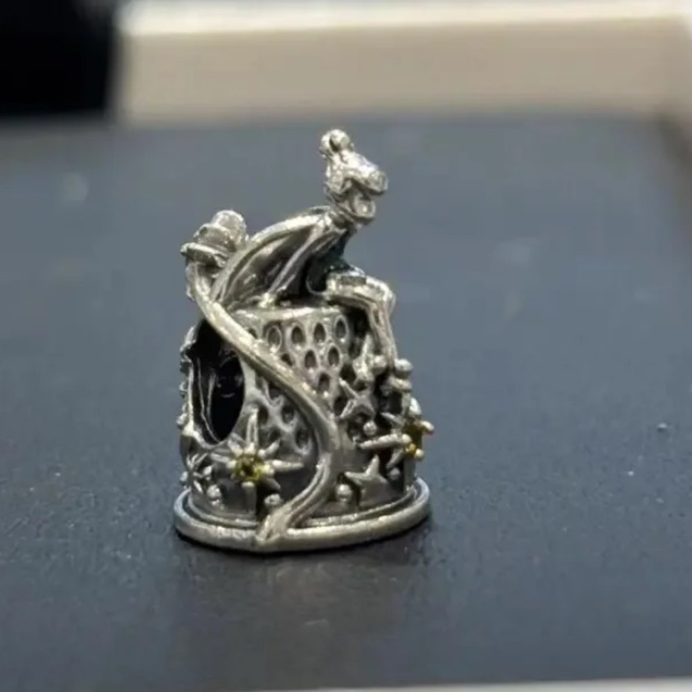 Pandora Silver 925 Tinkerbell Enchanted Thimble Charm